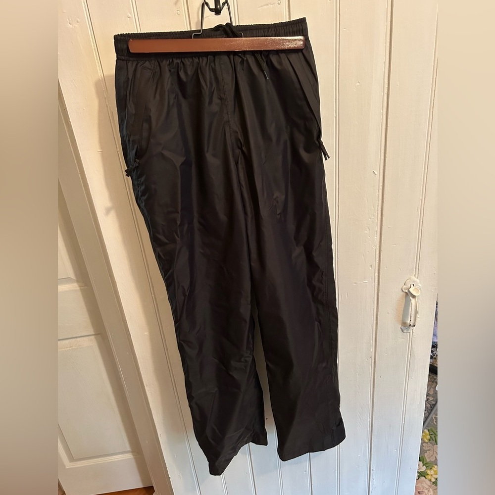 (3/$20) Wetskins women’s small light lined splash pants medium brown